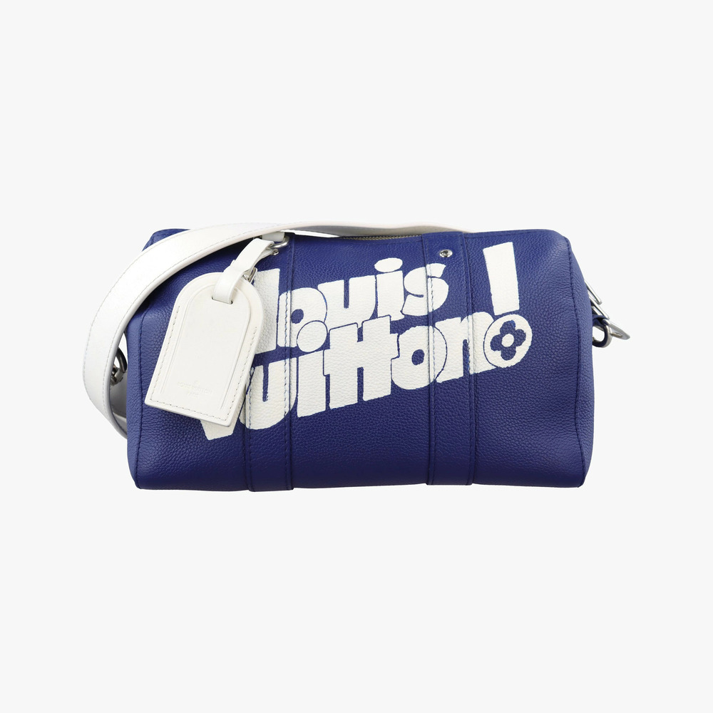 Louis Vuitton LV Leather Blue White